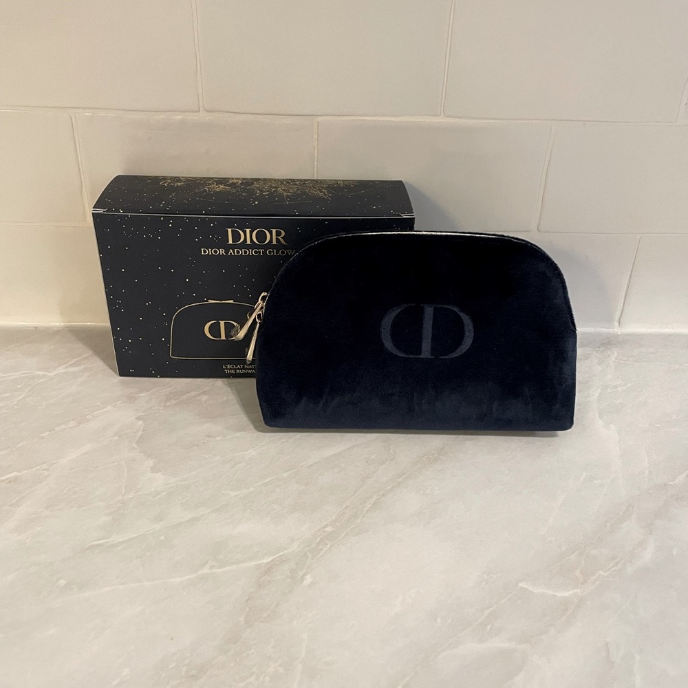 Christian Dior makeup bag NWB